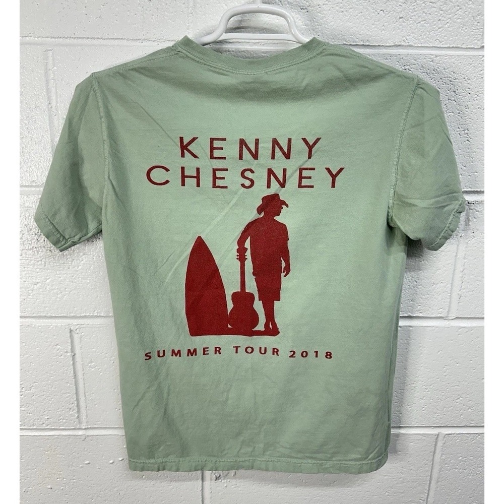 Kenny Chesney Shirt Summer Tour 2018‎ Comfort Colors T-shirt / Size Small